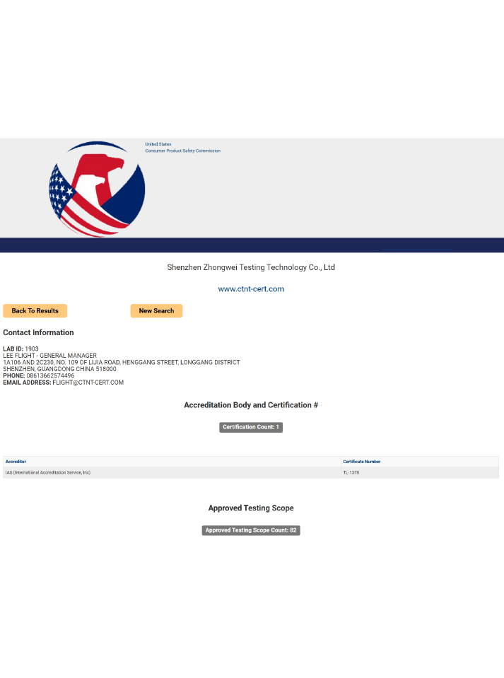 美國消費品安全委員會CPSC資